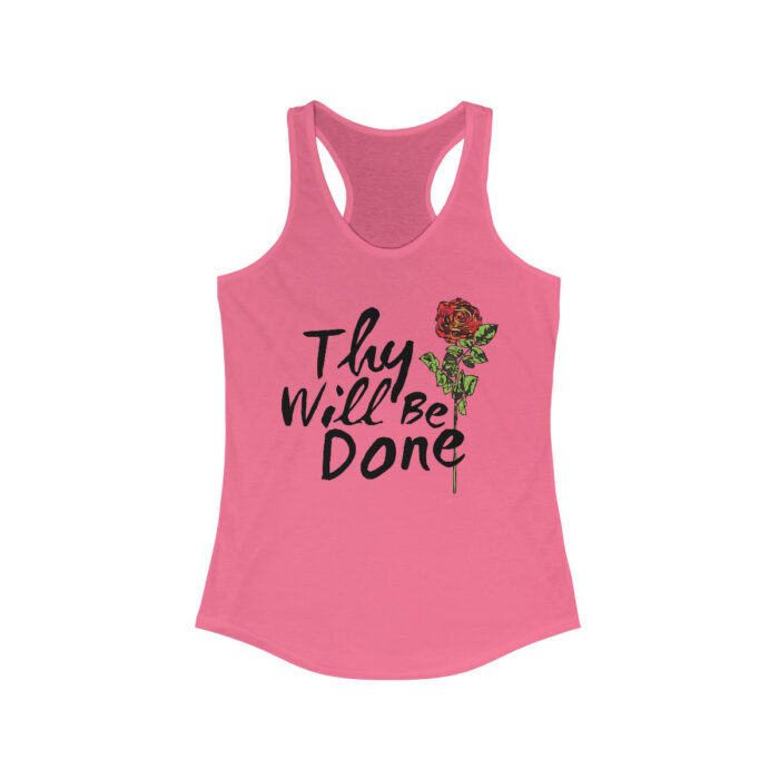 Women's Racerback Tank Top Thy Will Be Done - Image 11