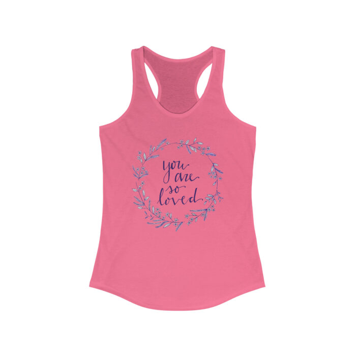 Women's Racerback Tank Top You Are So Loved - Image 9