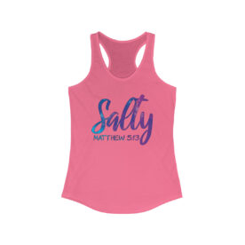 Women's Racerback Tank Top Salty - Image 9