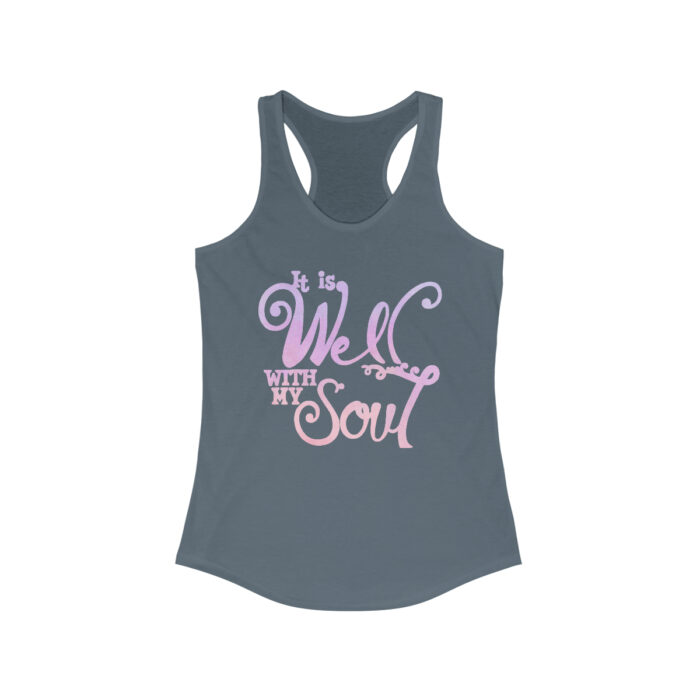 Women's Racerback Tank Top It Is Well With My Soul - Image 7