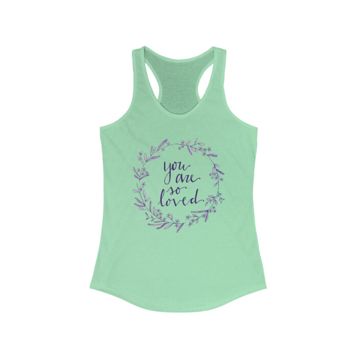 Women's Racerback Tank Top You Are So Loved - Image 5