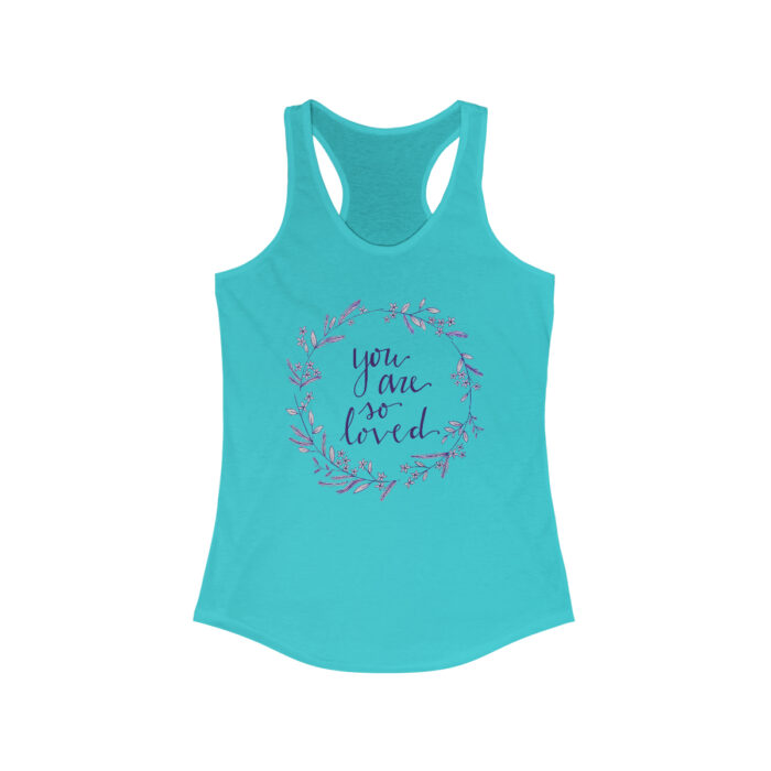 Women's Racerback Tank Top You Are So Loved - Image 7