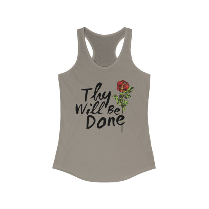 Women's Racerback Tank Top Thy Will Be Done - Image 5