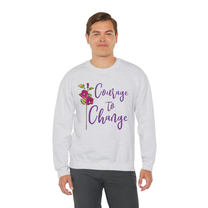 Crewneck Sweatshirt Courage To Change - Image 12