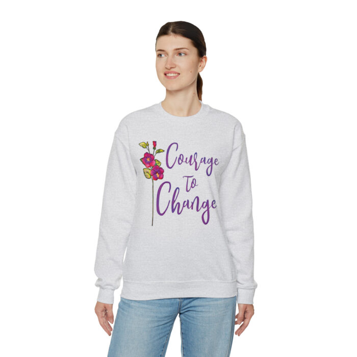 Crewneck Sweatshirt Courage To Change - Image 13