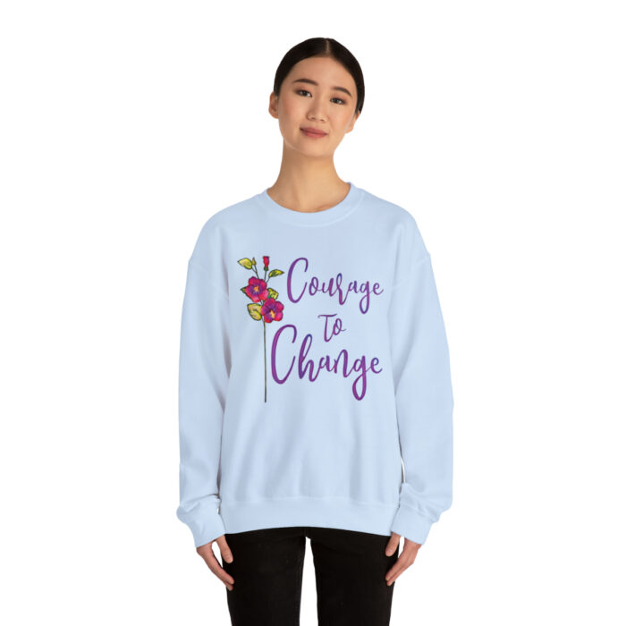 Crewneck Sweatshirt Courage To Change - Image 38