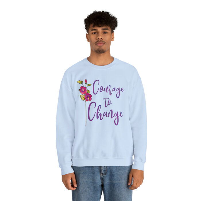 Crewneck Sweatshirt Courage To Change - Image 39