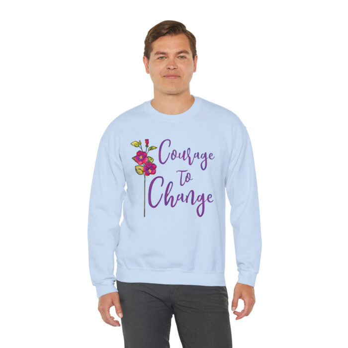 Crewneck Sweatshirt Courage To Change - Image 40