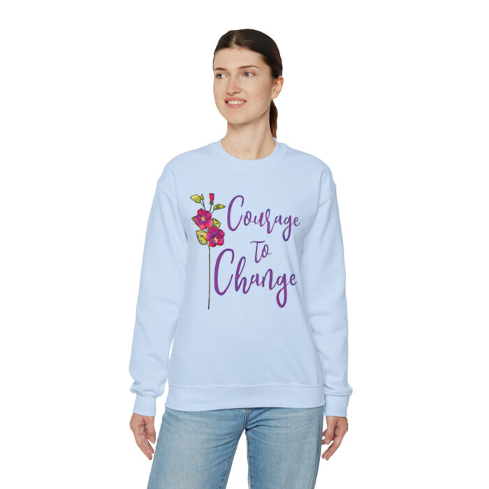 Crewneck Sweatshirt Courage To Change - Image 41