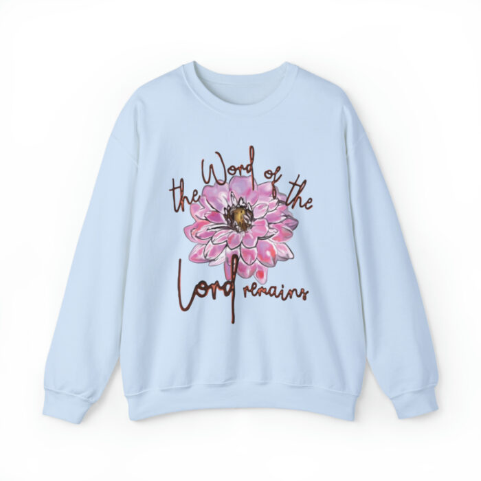 Crewneck Sweatshirt The Word Of The Lord Remains - Image 29