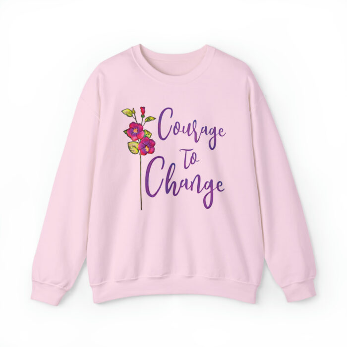 Crewneck Sweatshirt Courage To Change - Image 43