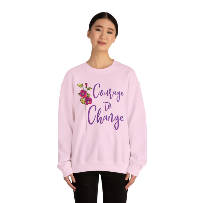 Crewneck Sweatshirt Courage To Change - Image 45