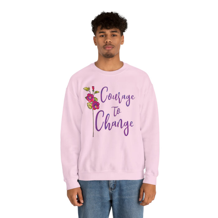 Crewneck Sweatshirt Courage To Change - Image 46