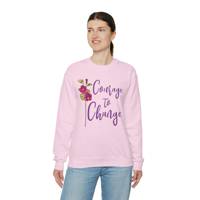 Crewneck Sweatshirt Courage To Change - Image 48