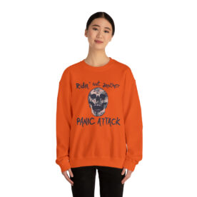 Crewneck Sweatshirt Ridin' Out Another Panic Attack - Image 38