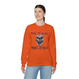 Crewneck Sweatshirt Ridin' Out Another Panic Attack - Image 41