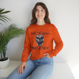 Crewneck Sweatshirt Ridin' Out Another Panic Attack - Image 42