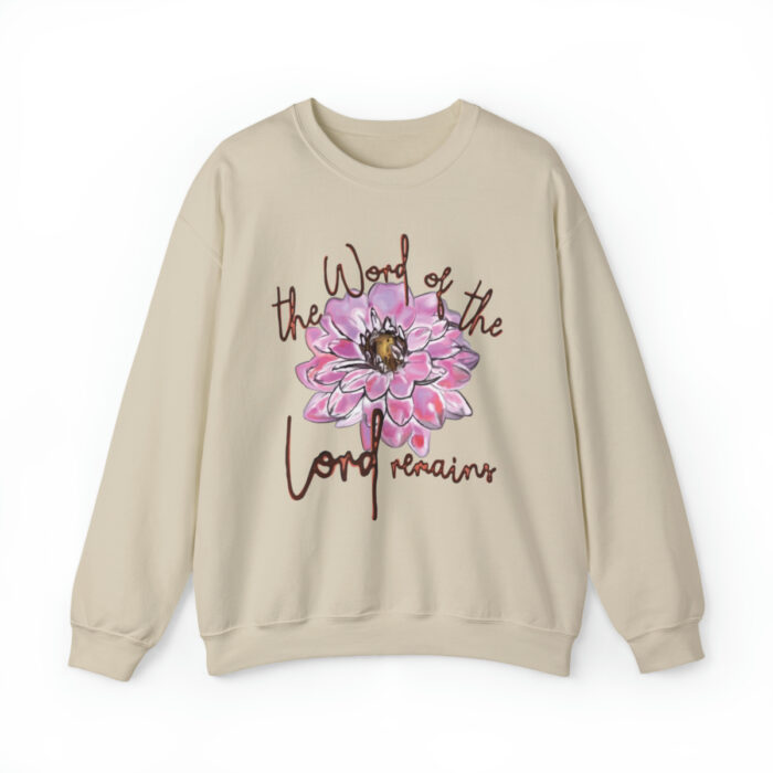 Crewneck Sweatshirt The Word Of The Lord Remains - Image 15