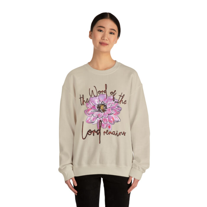 Crewneck Sweatshirt The Word Of The Lord Remains - Image 17