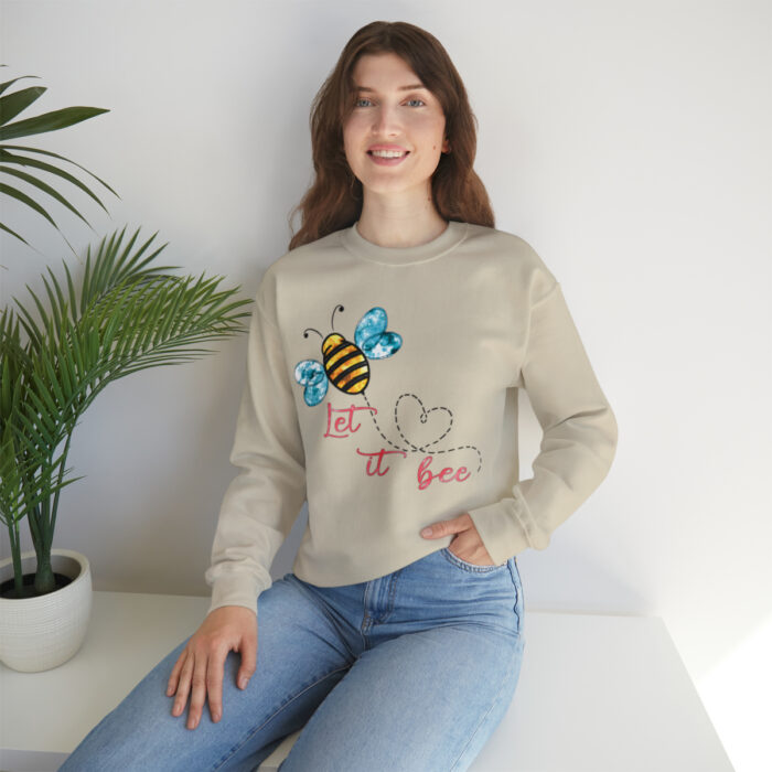 Crewneck Sweatshirt Let It Bee - Image 21