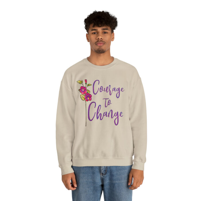 Crewneck Sweatshirt Courage To Change - Image 18