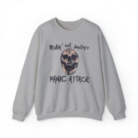 Crewneck Sweatshirt Ridin' Out Another Panic Attack - Image 22