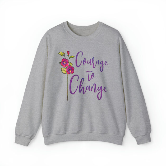 Crewneck Sweatshirt Courage To Change - Image 22