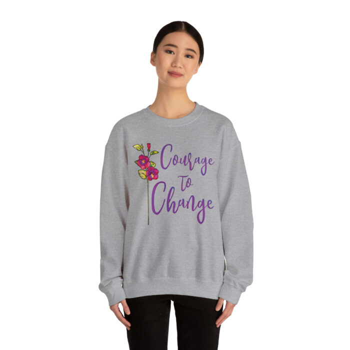 Crewneck Sweatshirt Courage To Change - Image 24