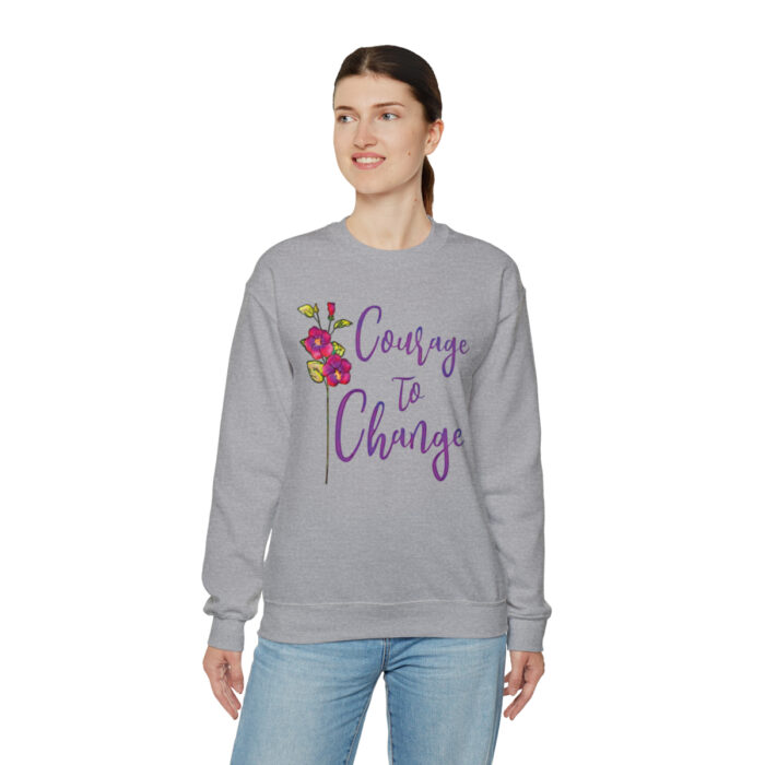 Crewneck Sweatshirt Courage To Change - Image 27