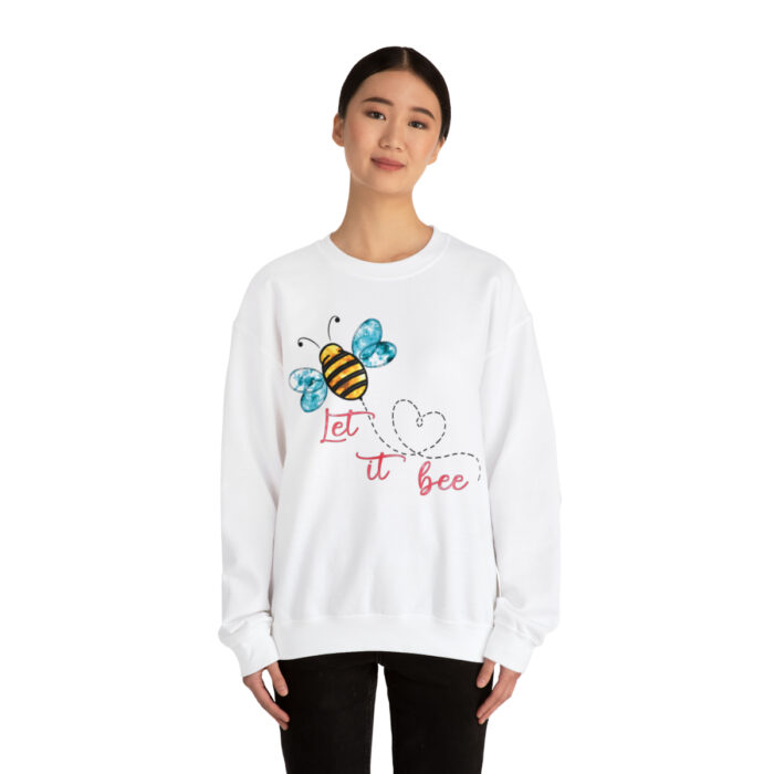 Crewneck Sweatshirt Let It Bee - Image 3