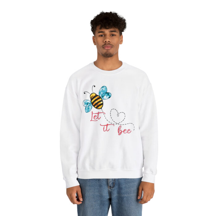 Crewneck Sweatshirt Let It Bee - Image 4