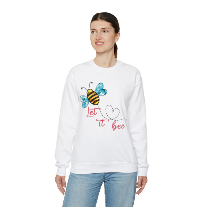 Crewneck Sweatshirt Let It Bee - Image 6