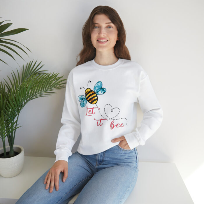 Crewneck Sweatshirt Let It Bee - Image 7