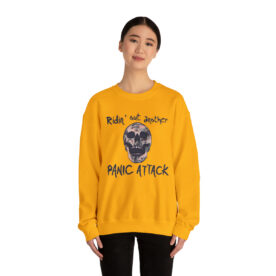 Crewneck Sweatshirt Ridin' Out Another Panic Attack - Image 31