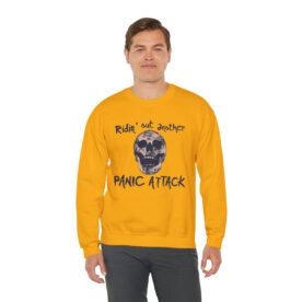 Crewneck Sweatshirt Ridin' Out Another Panic Attack - Image 33
