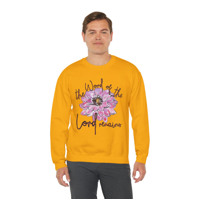 Crewneck Sweatshirt The Word Of The Lord Remains - Image 26