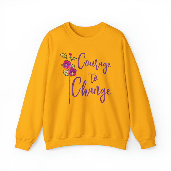 Crewneck Sweatshirt Courage To Change - Image 29