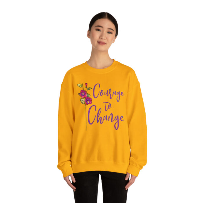 Crewneck Sweatshirt Courage To Change - Image 31