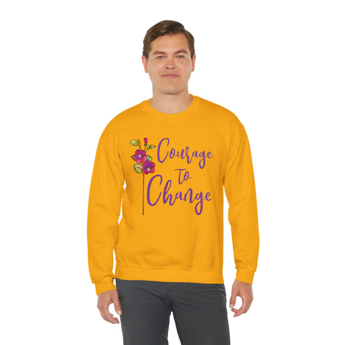 Crewneck Sweatshirt Courage To Change - Image 33