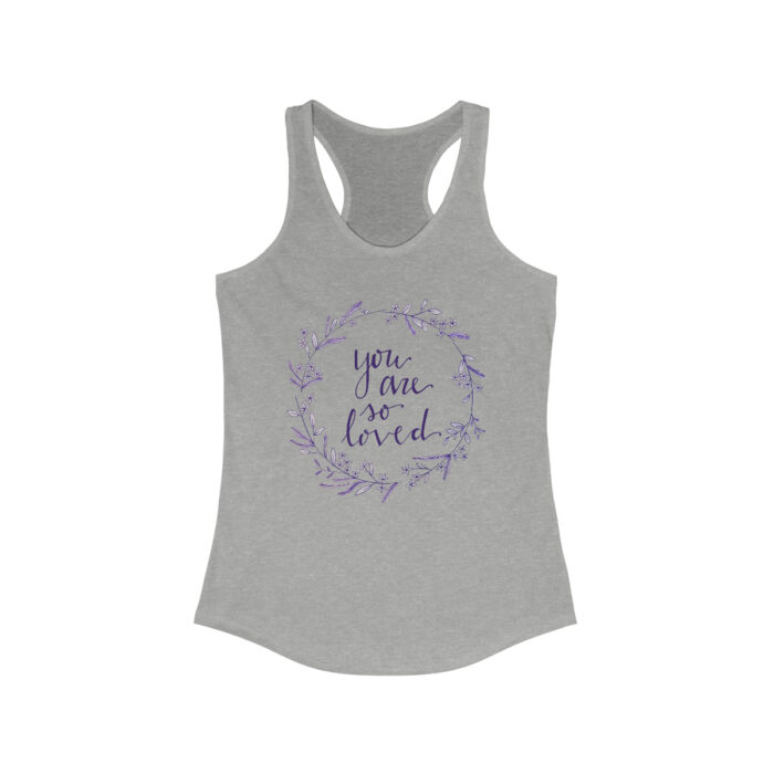 Women's Racerback Tank Top You Are So Loved - Image 3