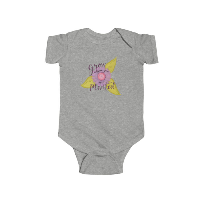 Infant Onesie Grow Where You Are Planted - Image 2