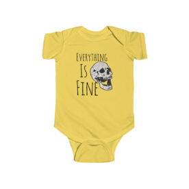 Infant Onesie Everything Is Fine - Image 4