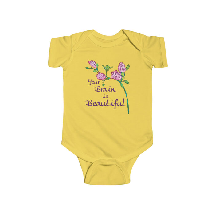 Infant Onesie Your Brain Is Beautiful - Image 2