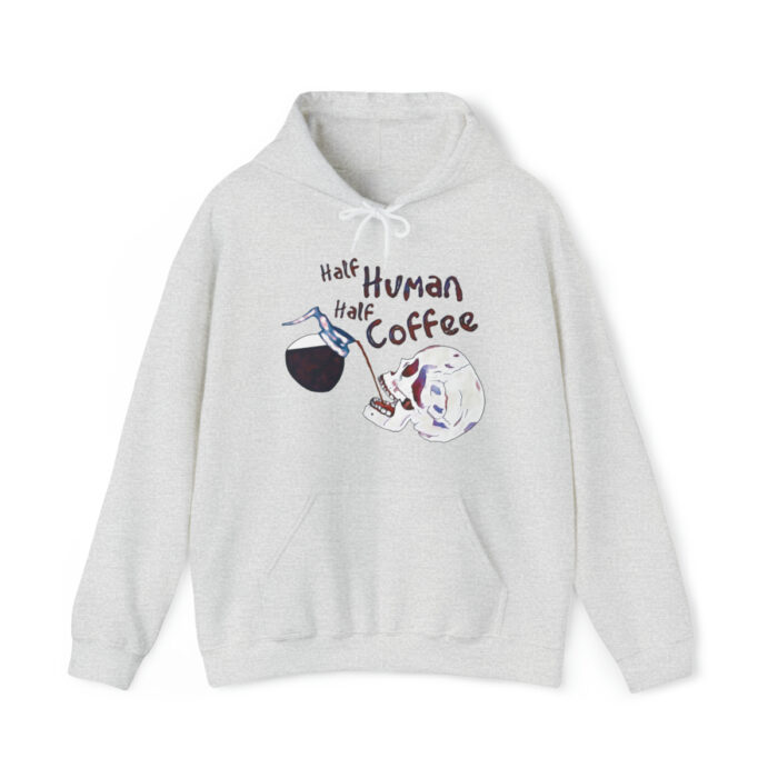 Hoodie Half Human Half Coffee - Image 27