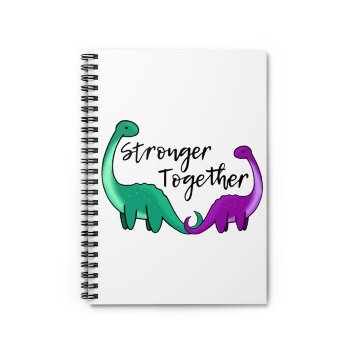 Spiral Notebook Stronger Together - Image 2