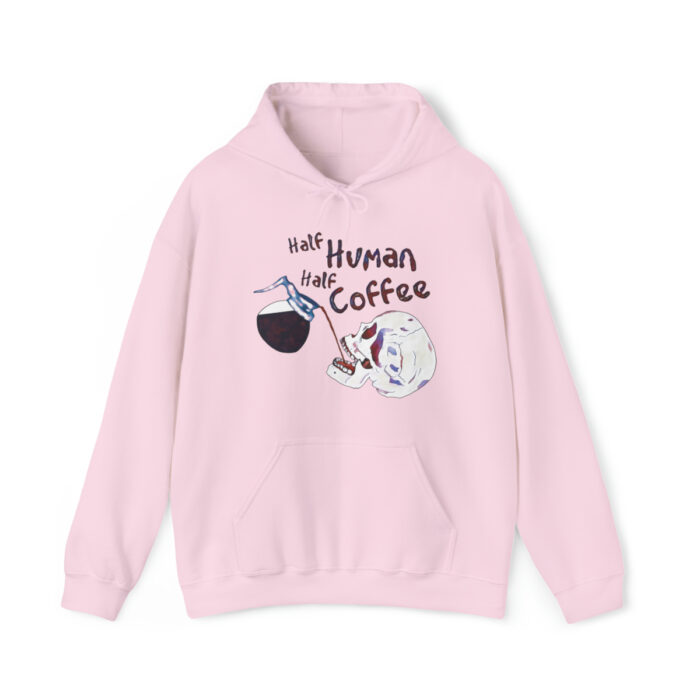 Hoodie Half Human Half Coffee - Image 105