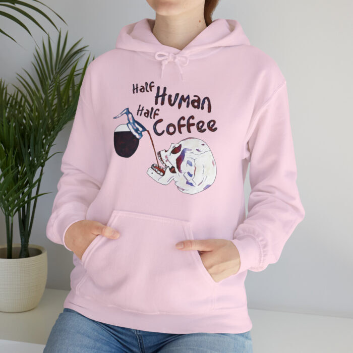 Hoodie Half Human Half Coffee - Image 117