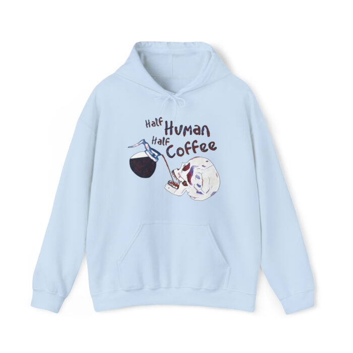 Hoodie Half Human Half Coffee - Image 92