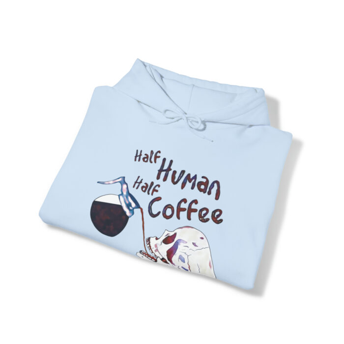 Hoodie Half Human Half Coffee - Image 95