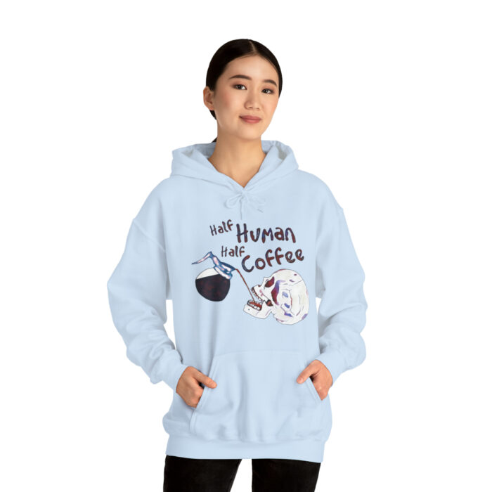 Hoodie Half Human Half Coffee - Image 97